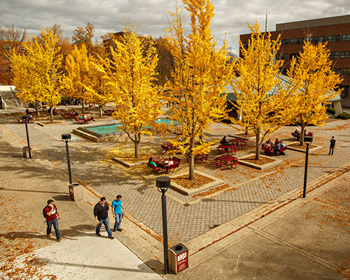 Photo of the EKU campus. Link to Janet and Bill Dosch's story.
